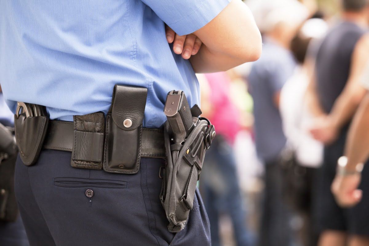 Armed security guard